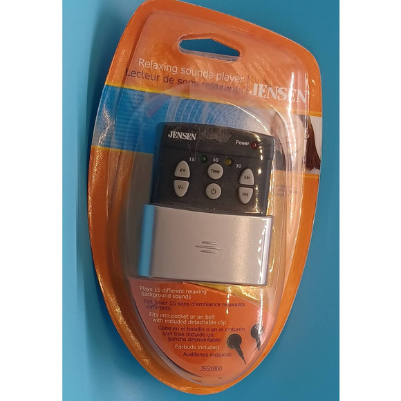 Relaxing Sounds Player NEW & SEALED by Jensen meditation music - Picture 1 of 4